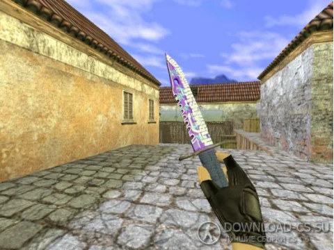 Модель ножа HD «M9 Bayonet | Deadmech» для CS 1.6