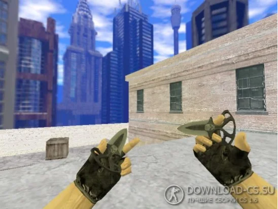 Модель ножа HD «Shadow Dagger | Default» для CS 1.6