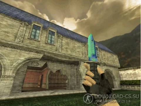 Модель ножа HD «M9 Bayonet | Reptilleupted» для CS 1.6