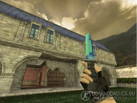 Модель ножа HD «M9 Bayonet | Reptilleupted» для CS 1.6
