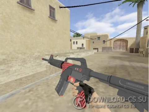 Модель HD M4A1-S «Bro Twist» для CS 1.6