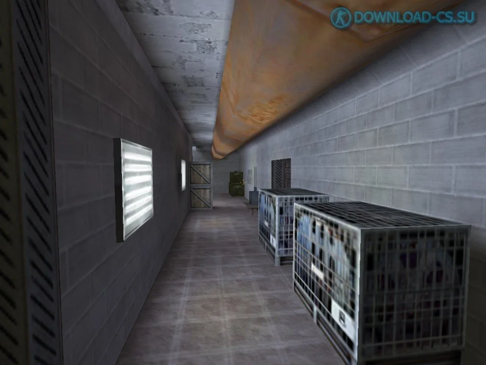 Карта cs_train для CS 1.6