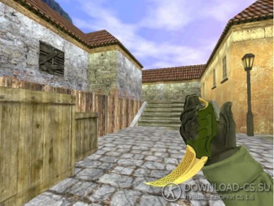 Модель ножа Karambit «Lore» для CS 1.6