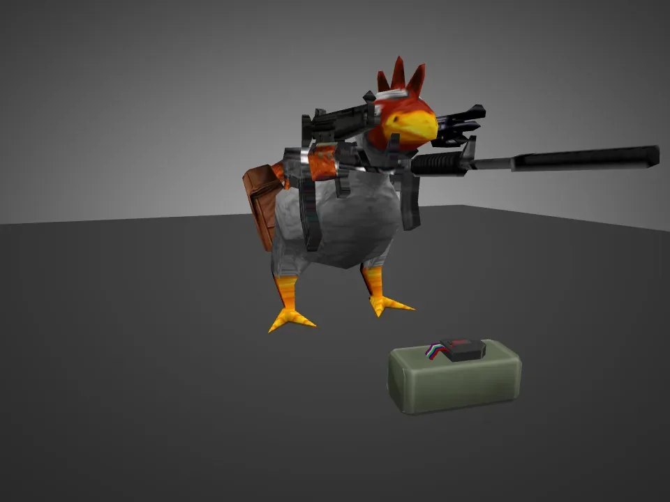 Die-Hard Chicken