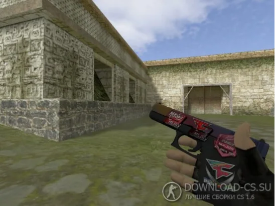 Модель HD Glock «Fade» для CS 1.6