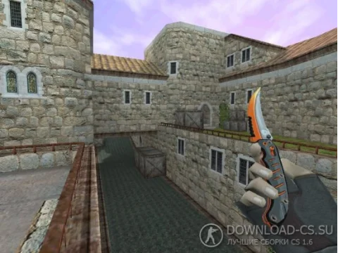 Модель ножа HD «Flip Knife | Burst» для CS 1.6