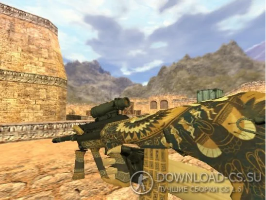 Модель HD AUG «Stymphalian» для CS 1.6