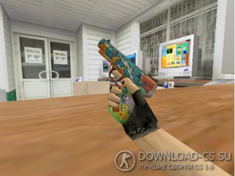 Модель HD Five-Seven «Angry Mob» для CS 1.6
