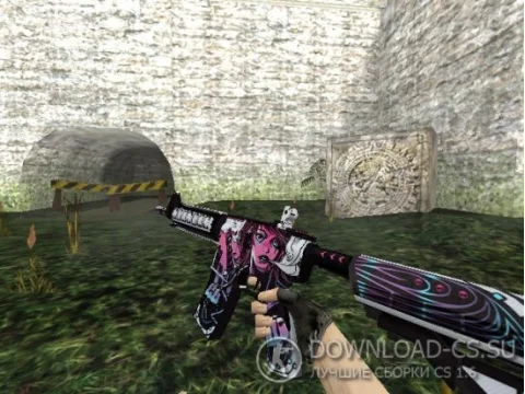 Модель HD M4A4 «Neo-Noir» для CS 1.6