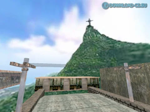 Карта deathrun_rio для CS 1.6