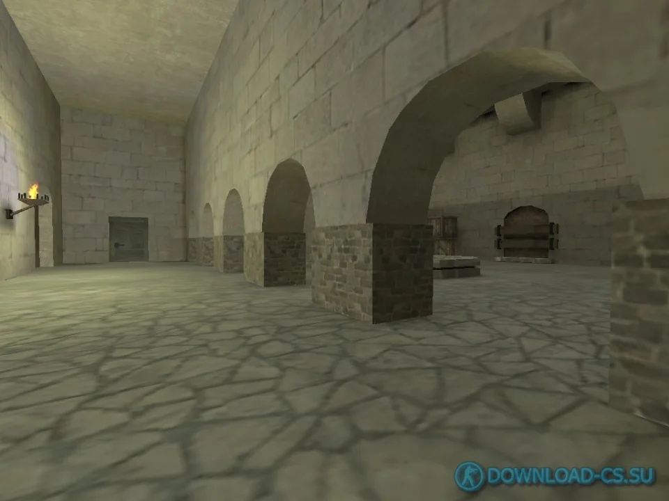 Карта cs_castle для КС 1.6