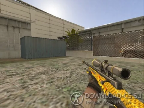Модель AWP «Comic Book» для CS 1.6