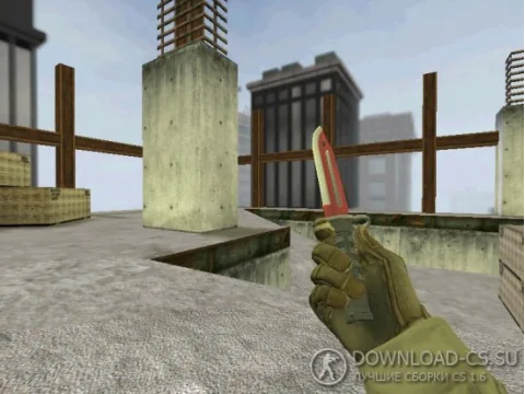 Модель ножа «Bayonet | Autotronic» для CS 1.6