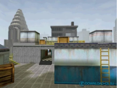 Карта dm_skyscraper_roof для КС 1.6