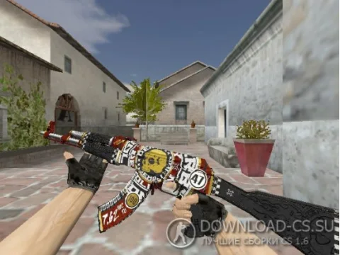 Модель HD AK-47 «Demolition v2» для CS 1.6