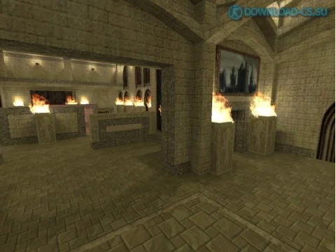 Карта awp_hall_tkl для CS 1.6