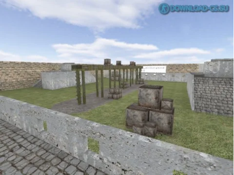 Карта awp_scoutyard_v2 для CS 1.6
