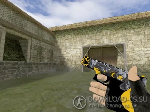 Модель HD Glock «Bones» для CS 1.6