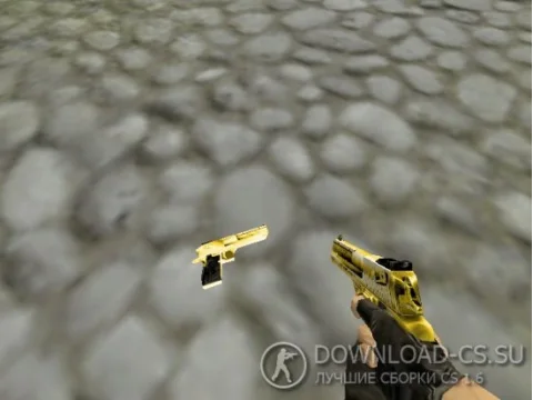 Модель Deagle «Gold» для CS 1.6