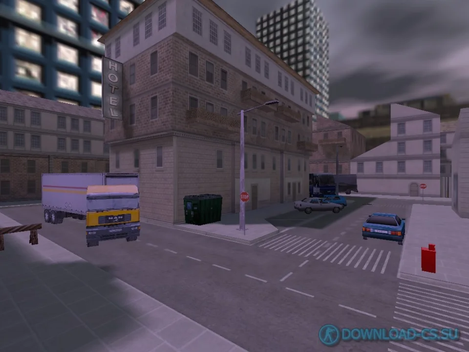 Карта awp_city_center для КС 1.6
