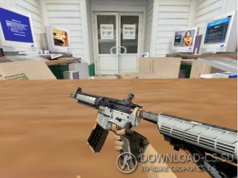 Модель HD M4A4 «Phantom» для CS 1.6