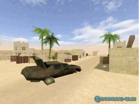 Карта de_desert для КС 1.6
