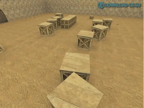 Карта awp_dust_crates_v2 для CS 1.6