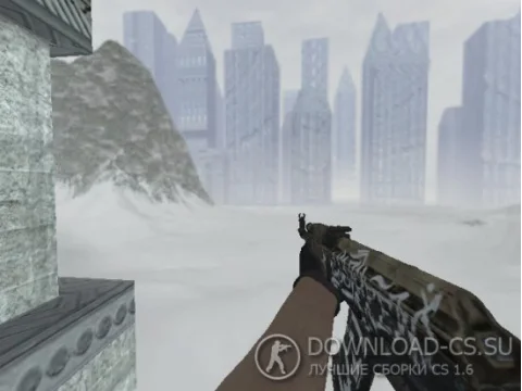 Модель AK-47 «Wasteland Rebel — Пустынный повстанец» для CS 1.6