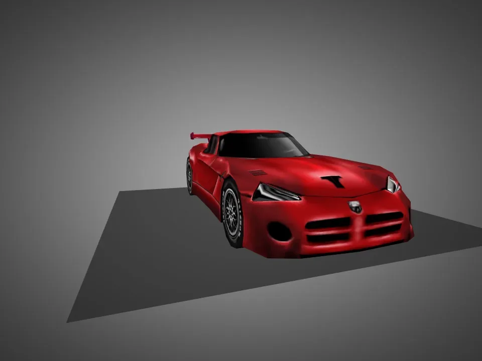 Dodge Viper Red