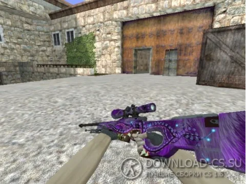 Модель HD AWP «Wrath Of Poseidon» для CS 1.6