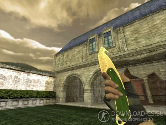 Модель ножа «Gut Knife | Lore» для CS 1.6