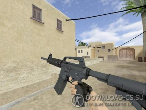 Модель HD M4A1-S из CS:GO для CS 1.6