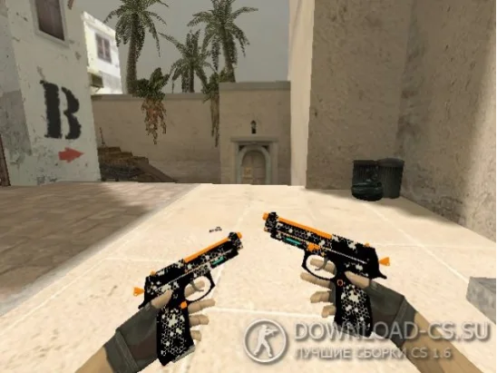 Модель HD Dual Berettas «Next Technology» для CS 1.6