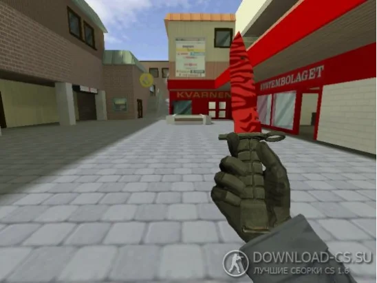 Модель ножа «Штык-нож M9 | Убийство» для CS 1.6