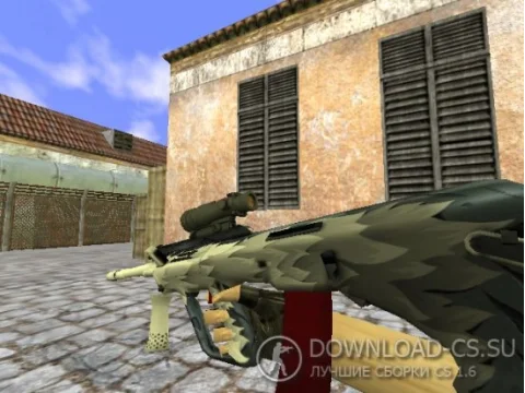 Модель HD AUG «White Fang» для CS 1.6