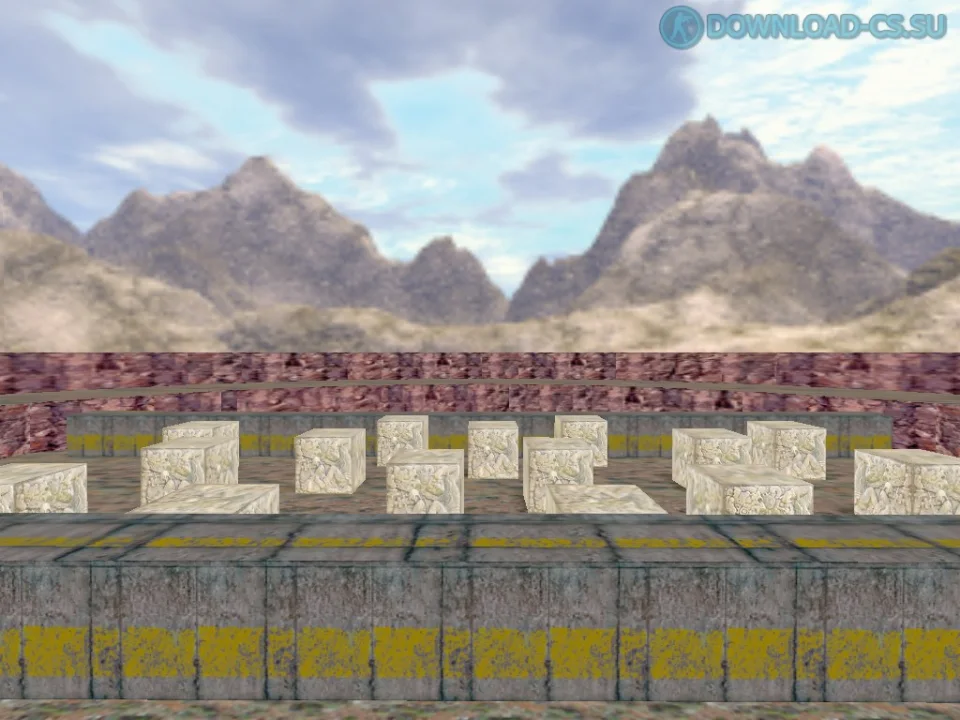 Карта aim_deagle_boxes для CS 1.6