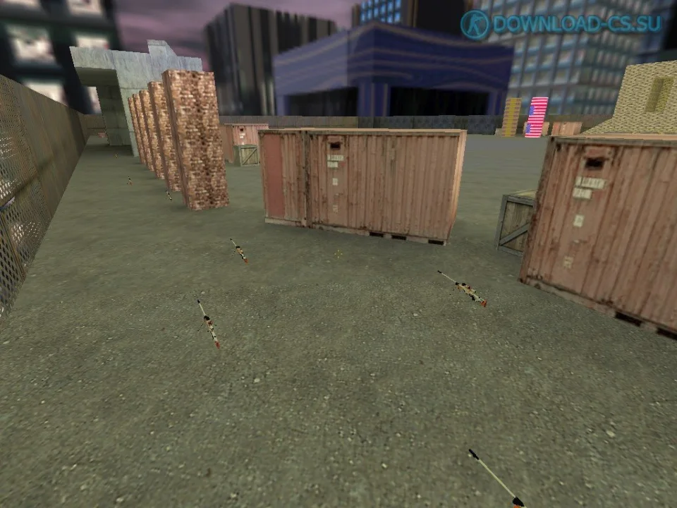 Карта awp_city2 для CS 1.6