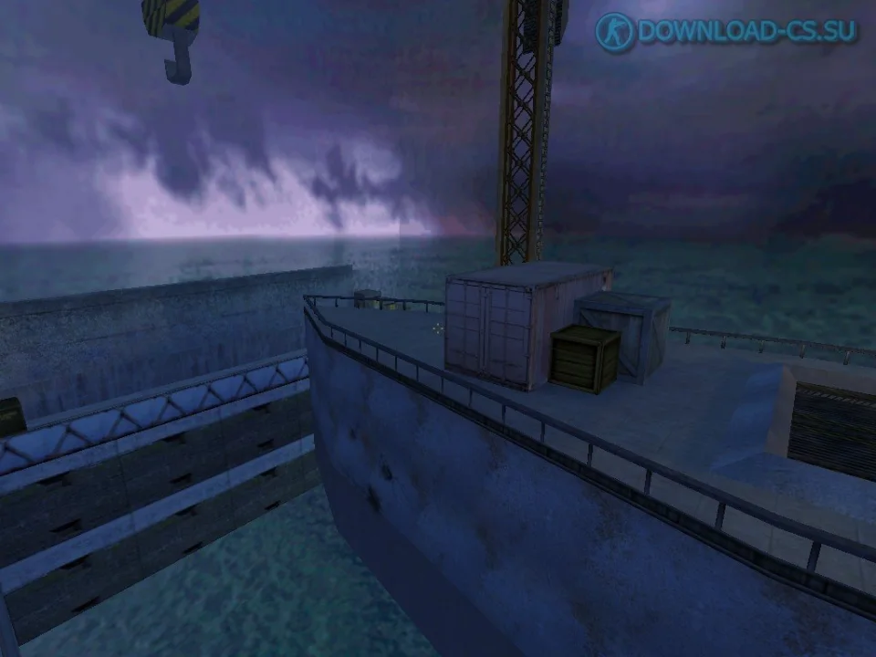 Карта cs_harbor_district для CS 1.6