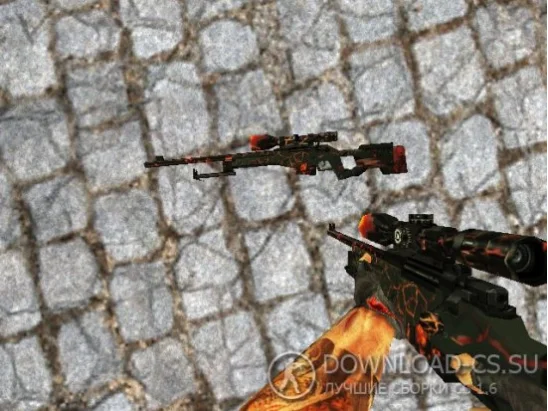 Модель AWP «Fire» для CS 1.6