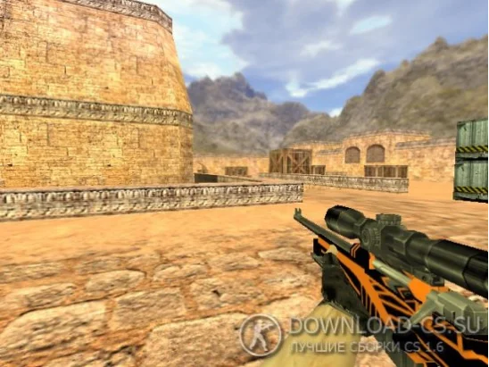 Модель AWP «DK» для CS 1.6