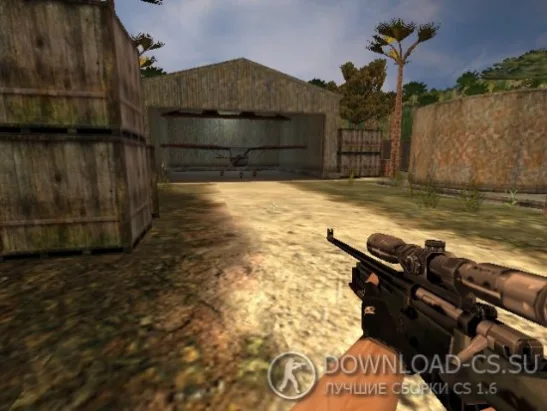 Модель AWP Spawn с прицелом для CS 1.6