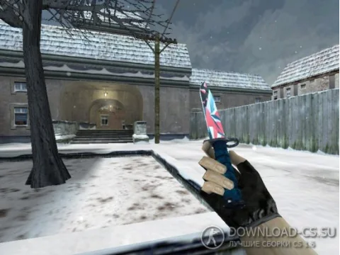 Модель ножа Bayonet «Буйство Красок» для CS 1.6
