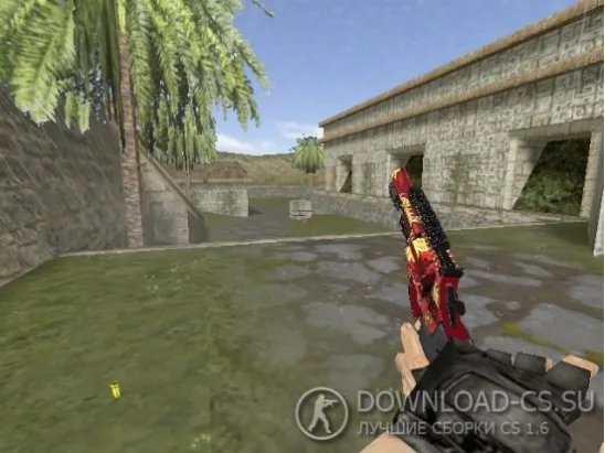 Модель HD R8 Revolver «Dragon Soul» для CS 1.6