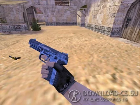 Модель HD Five-Seven «Chironex Blue» для CS 1.6