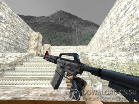 Модель HD M4A1-S «White Fang» для CS 1.6