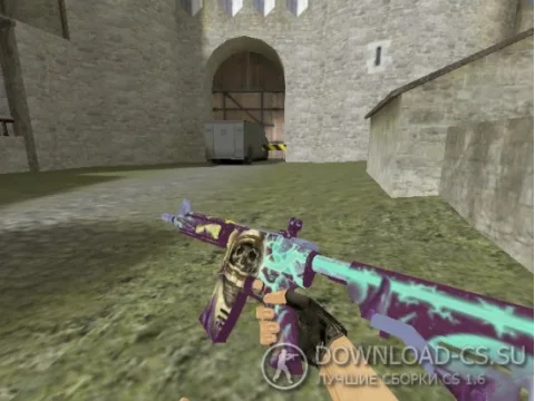 Модель M4A4 «Desolate Space» для CS 1.6