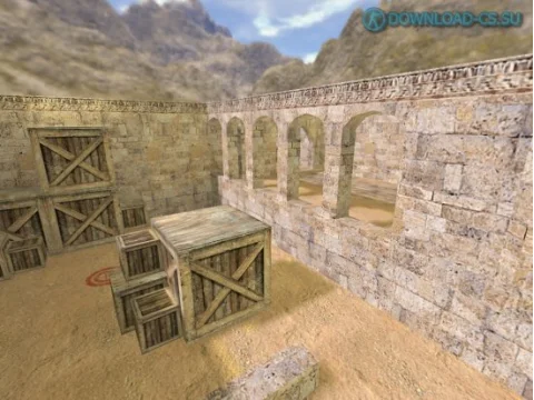 Карта de_2minaret для CS 1.6