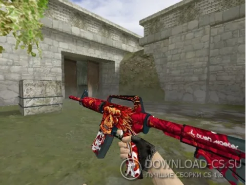 Модель HD M4A1-S «Bush Master» CS 1.6