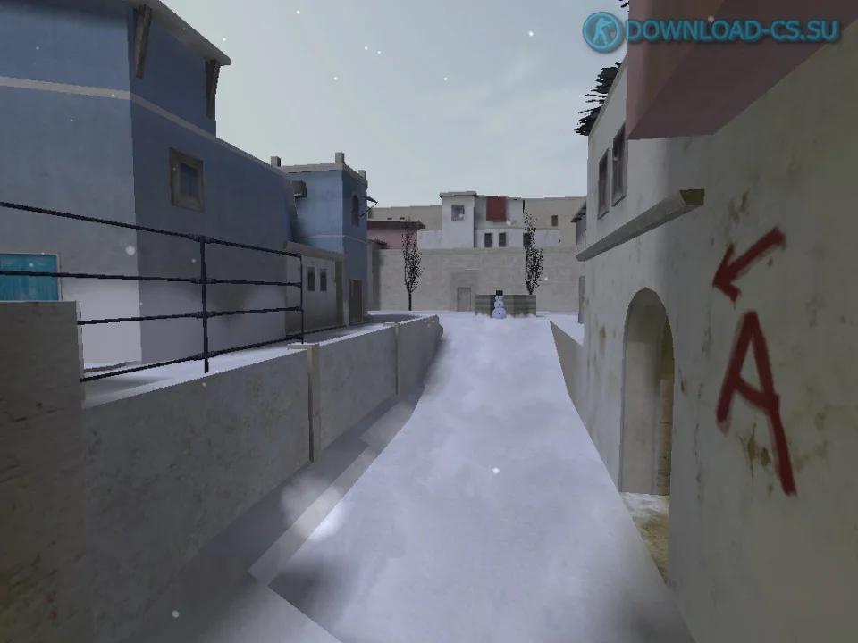 Карта de_mirage_winter из CS:GO для CS 1.6