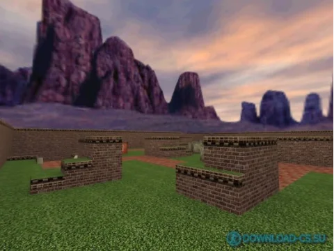 Карта shot_grassy для КС 1.6